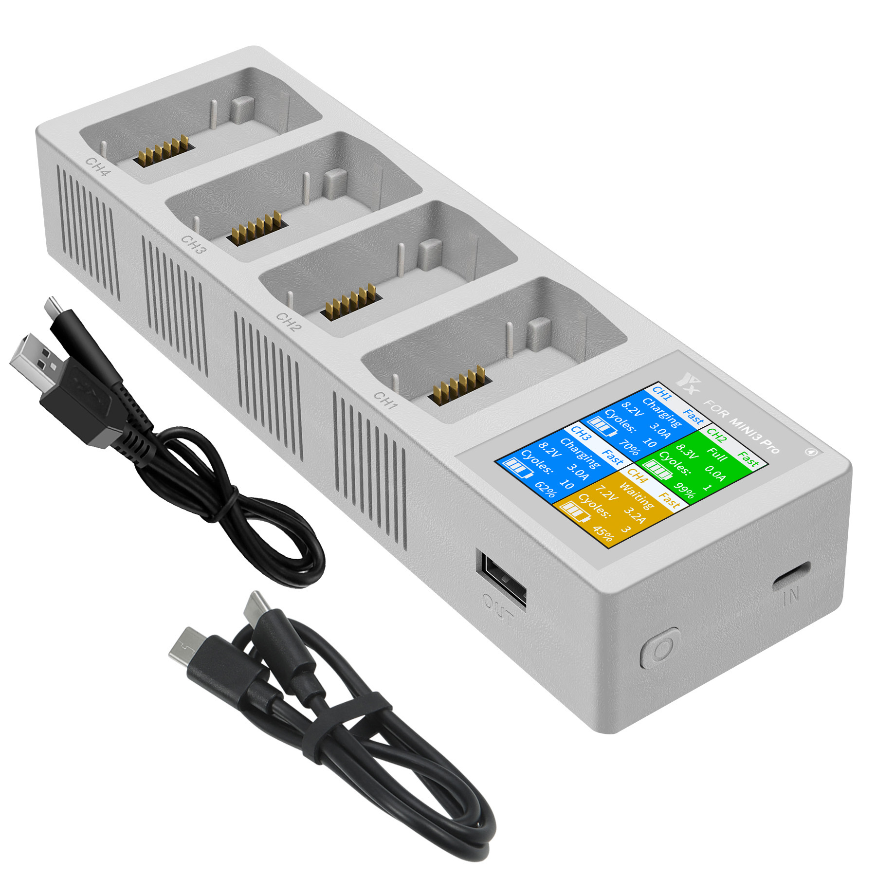 4in1 3in1 Battery Charging Hub - Drone Charging Hub のレビューと価格
