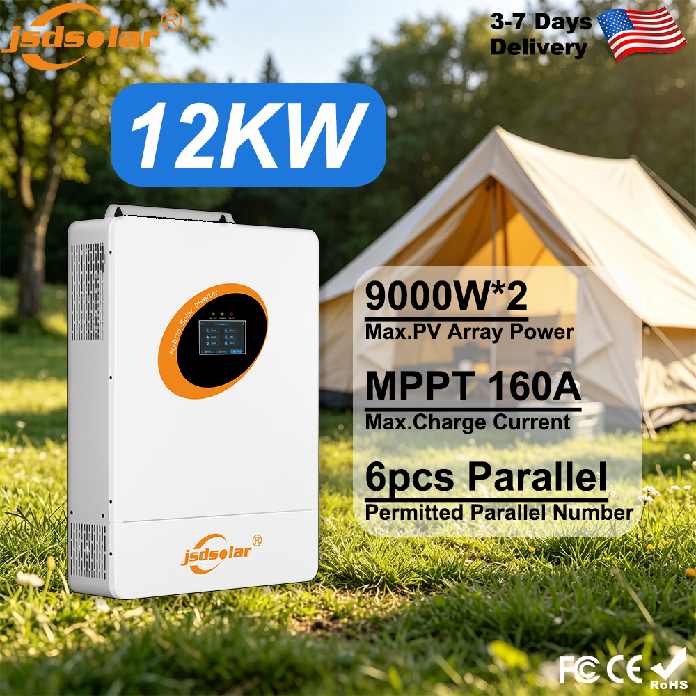 12KW Split Phase Hybrid Invert - Drone Solar Charger のレビューと価格