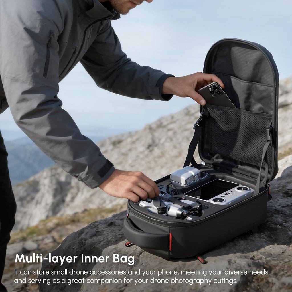 Waterproof Hard Carrying Backp - Drone Backpack のレビューと価格