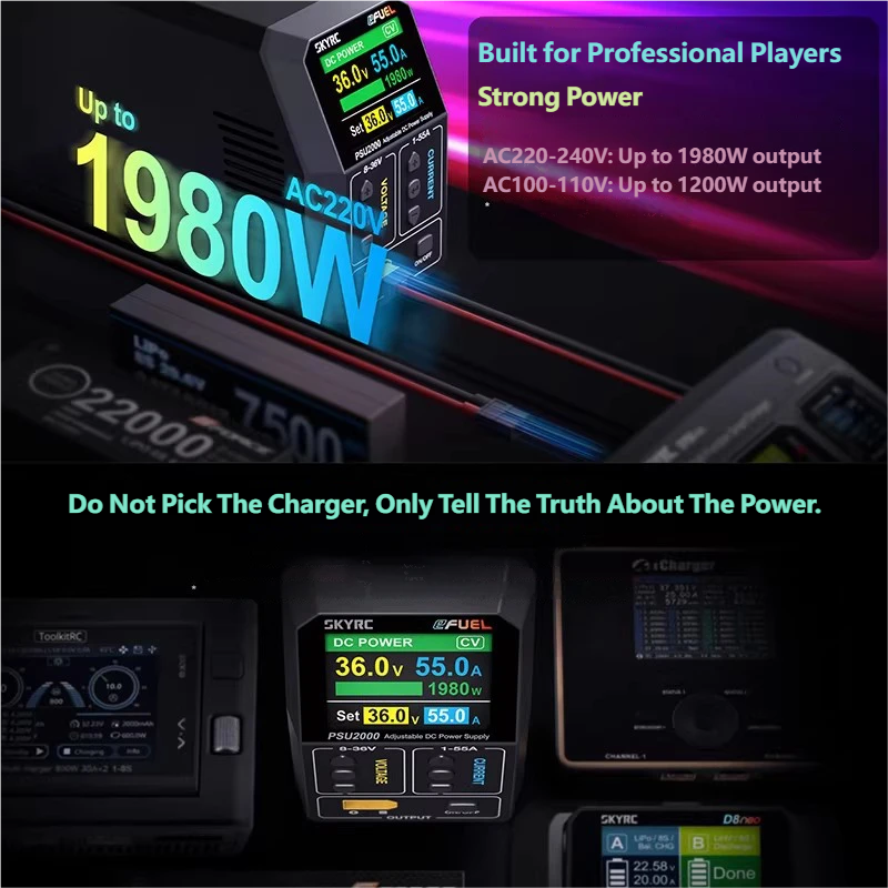 SKYRC PSU2000 1980W Adjustable - Drone Battery Charger のレビューと価格