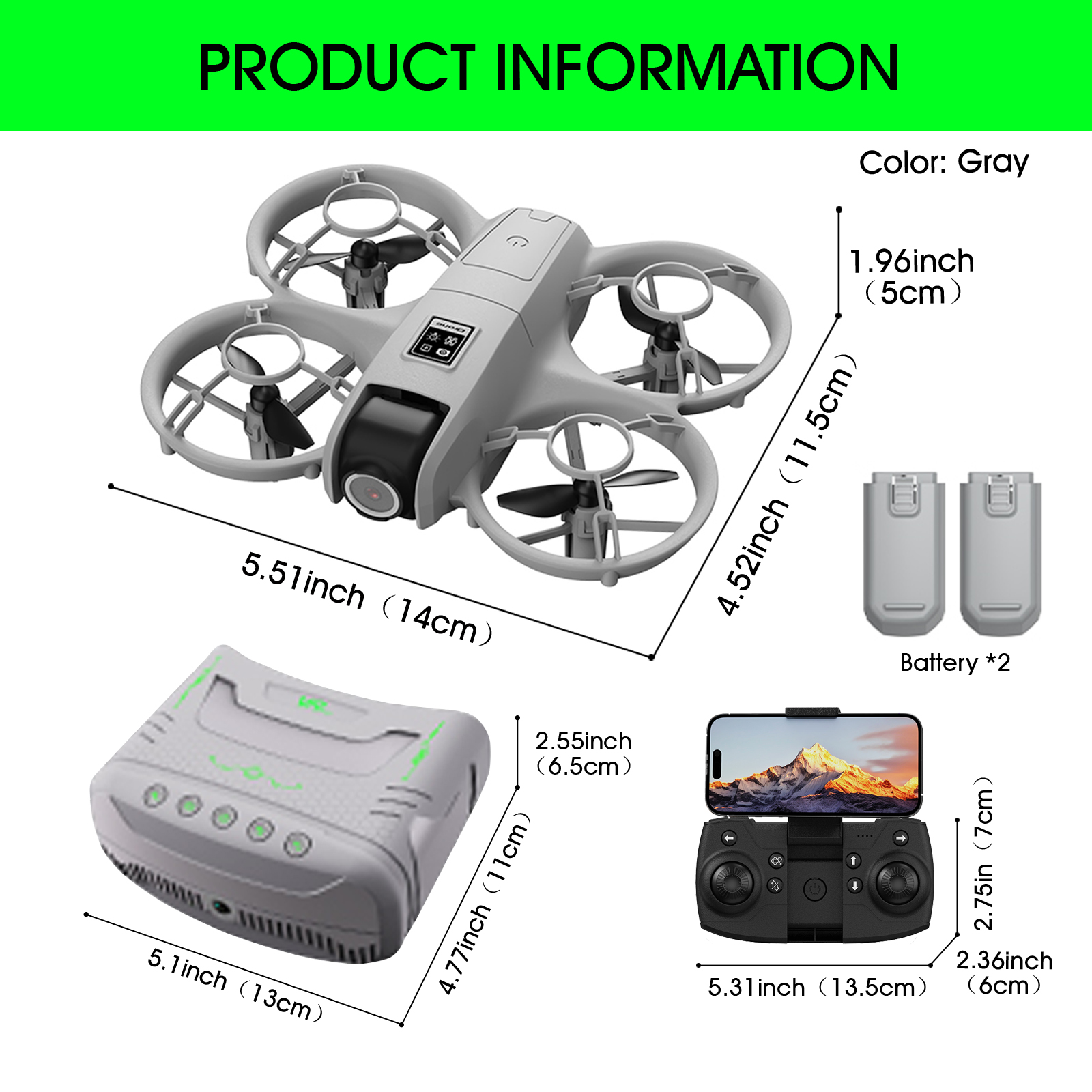 Mini Drone That Is Easy For Be - Drone Power Bank のレビューと価格