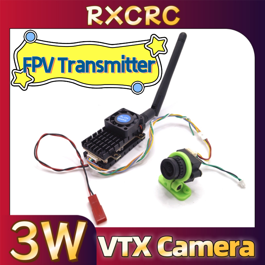 RXCRC 5.8G 3W Video VTX transm - Drone Controller Screen のレビューと価格