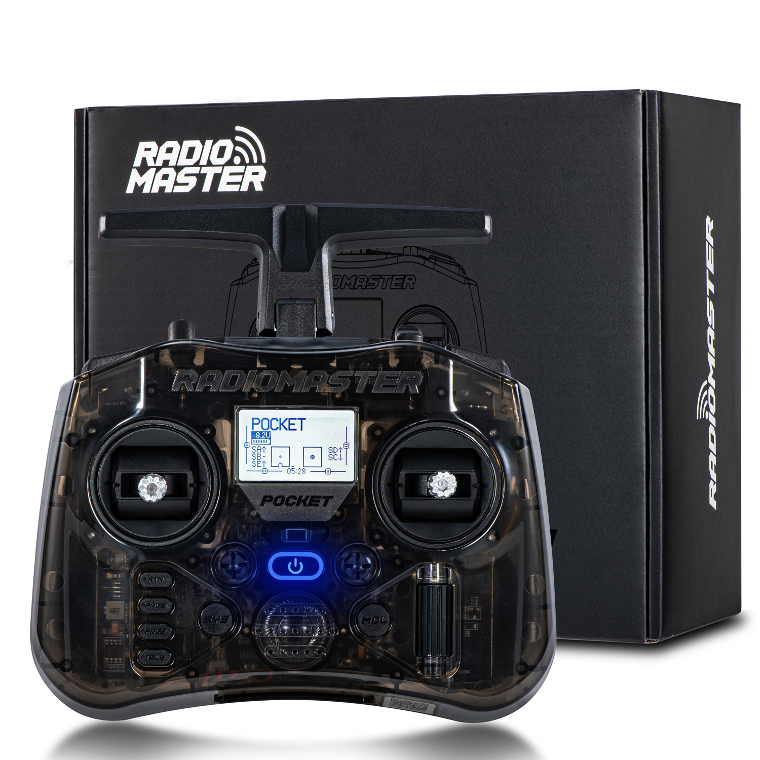 RadioMaster POCKET P16 2.4G Ra - Drone Control Stick のレビューと価格