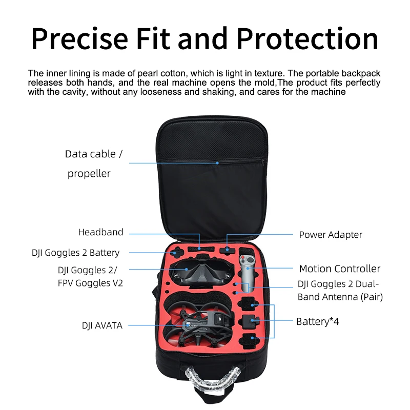 Portable Case Backpack Nylon W - Drone Backpack のレビューと価格