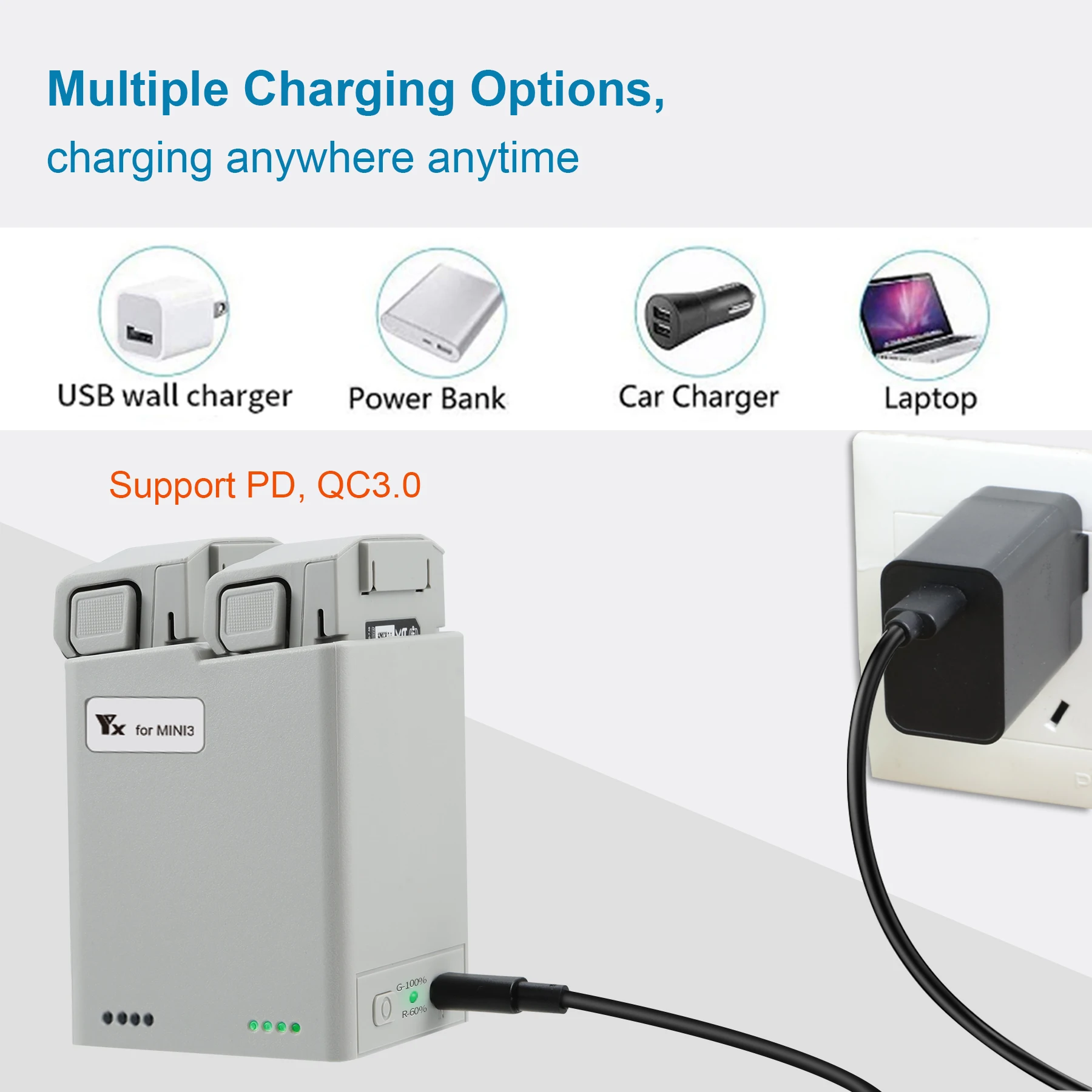 Charger Hub for DJI Mini 4 Pro - Drone Charging Hub のレビューと価格