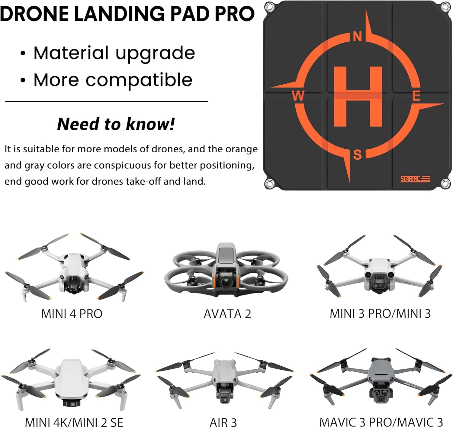 STARTRC Drone Landing Pad, Uni - Drone Landing Pad のレビューと価格