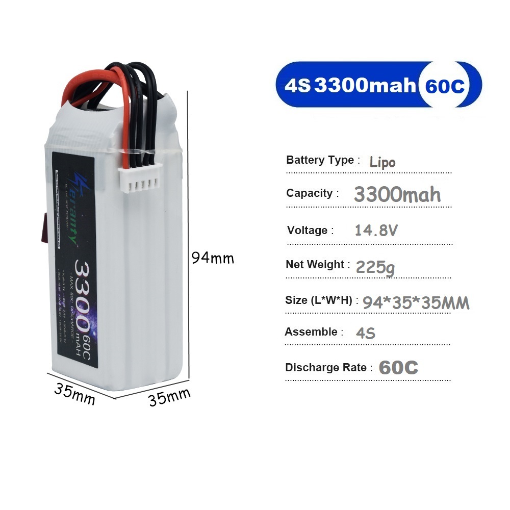 LiPo Rechargeable Battery 4S 3 - Drone Power Bank のレビューと価格