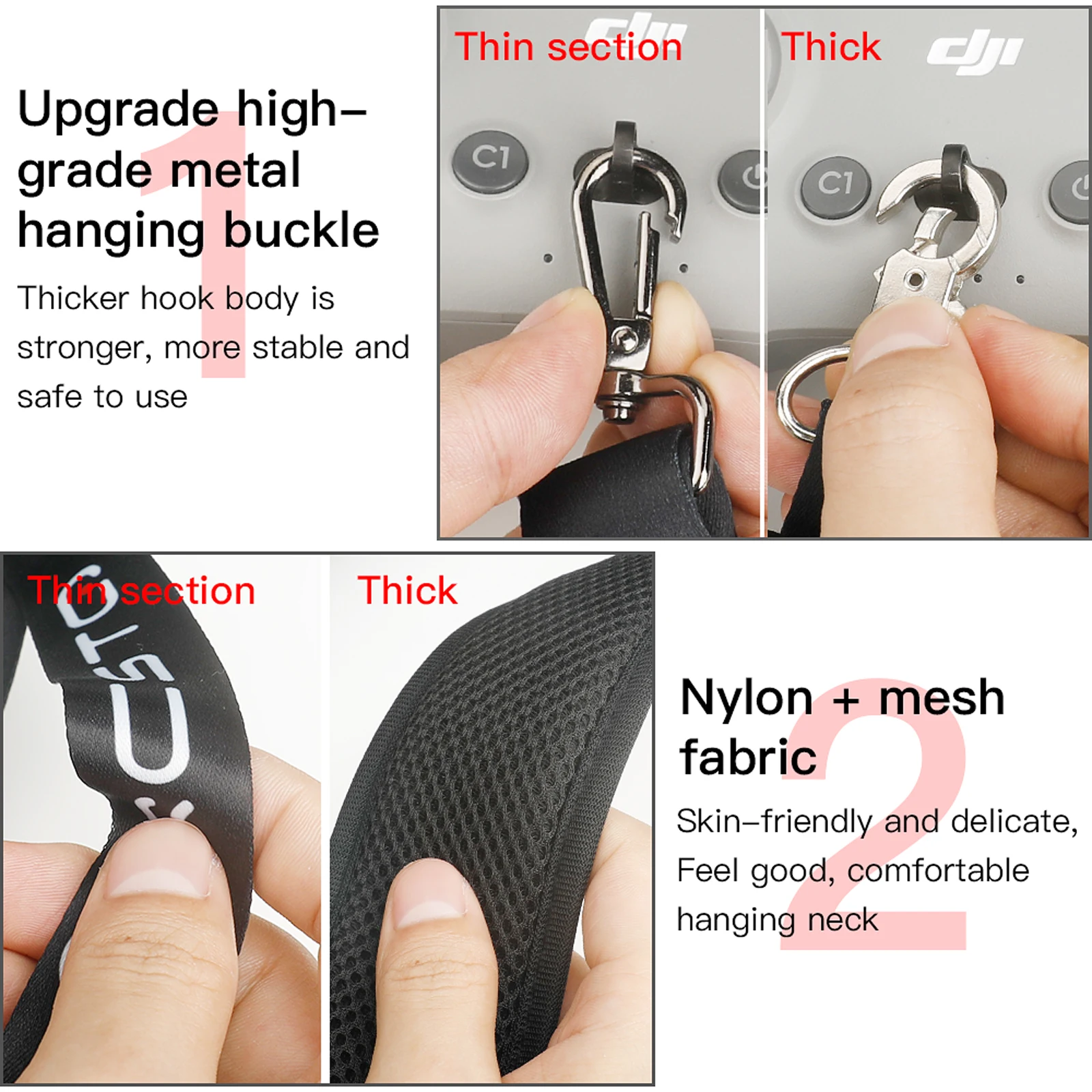 For DJI Avata Drone Lanyard Ne - Drone Neck Strap のレビューと価格