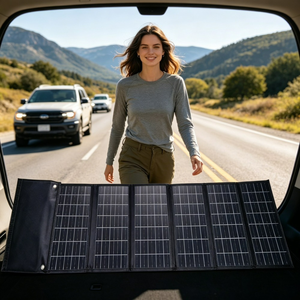 Outdoor Camping 50W 90W Foldab - Drone Solar Charger のレビューと価格