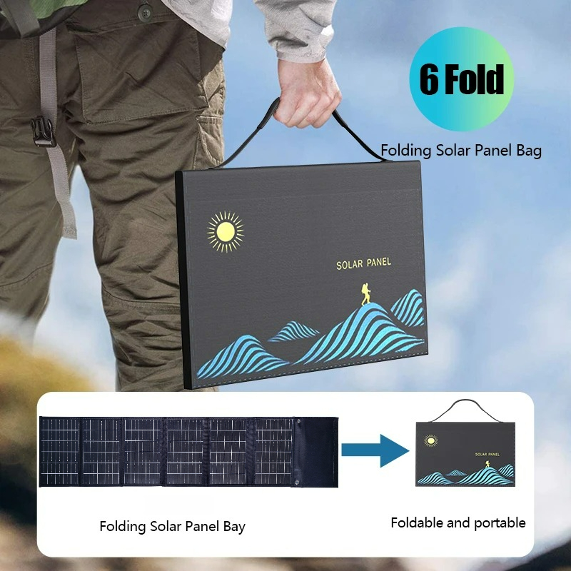 Outdoor Camping 50W 90W Foldab - Drone Solar Charger のレビューと価格