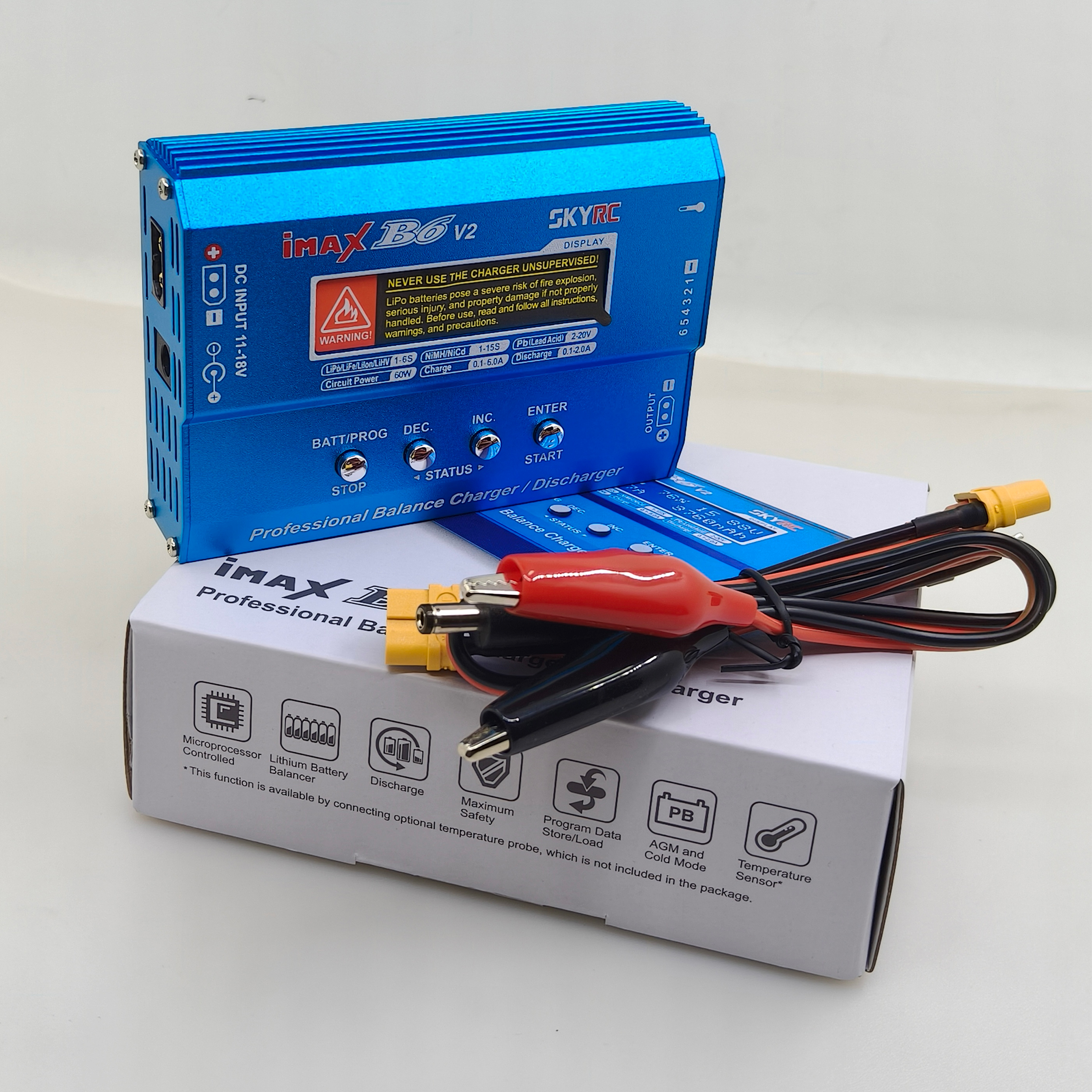 IMAX B6 / B6AC 80W T/XT60plug  - Drone Battery Charger のレビューと価格