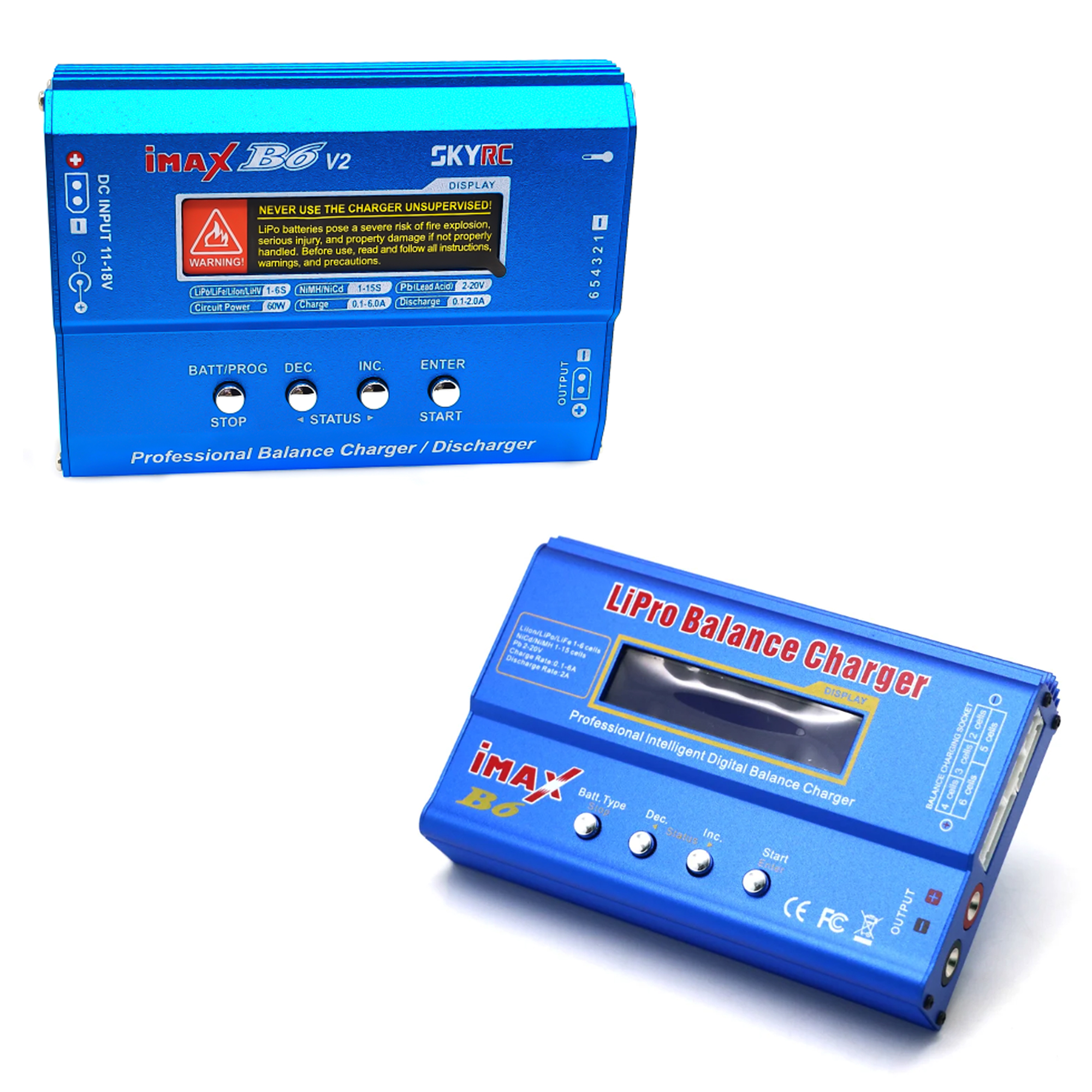 IMAX B6 / B6AC 80W T/XT60plug  - Drone Battery Charger のレビューと価格