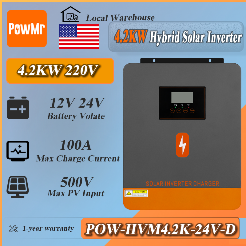 PowMr 4.2KW Off Grid Inverter  - Drone Solar Charger のレビューと価格
