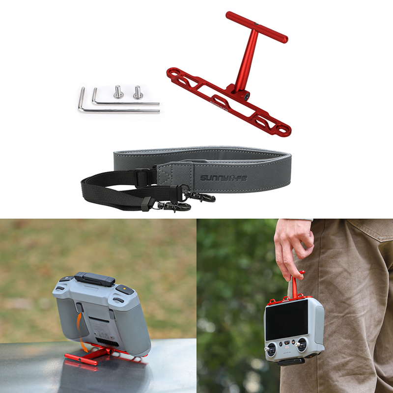 2in1 Handle Stand Bracket Neck - Drone Remote Controller Lanyard のレビューと価格