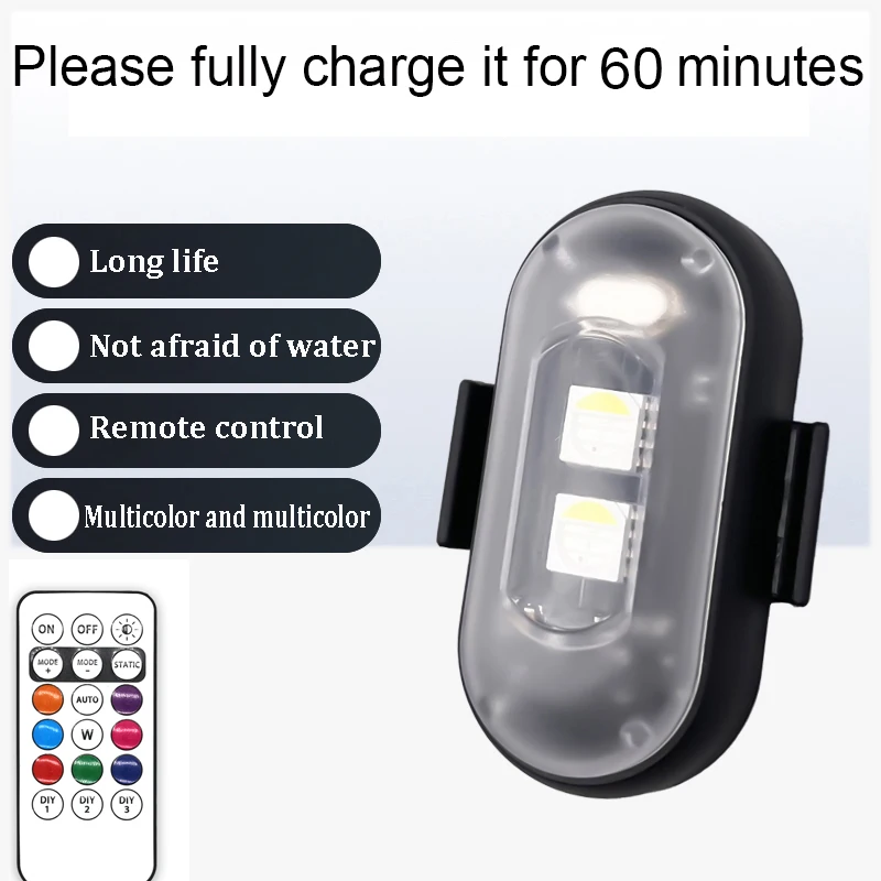 2/4/8Pcs Wireless Remote Contr - Drone Strobe Light のレビューと価格