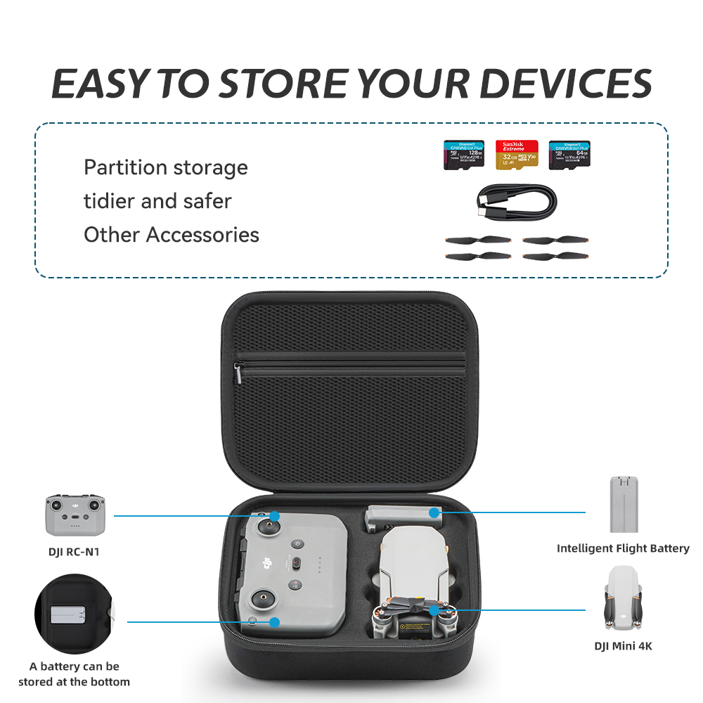 Portable Storage Bag Protectiv - Drone Hard Shell Case のレビューと価格