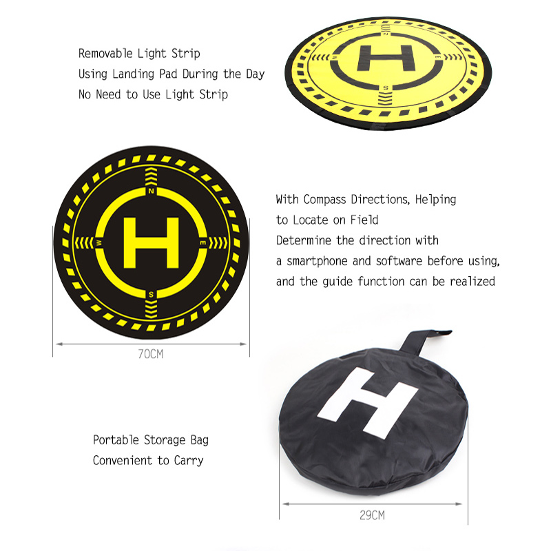drone Parking apron with light - Drone Landing Pad のレビューと価格