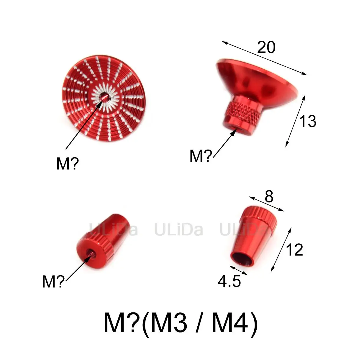 M3 M4 Aluminum Transmitter Joy - Drone Control Stick のレビューと価格