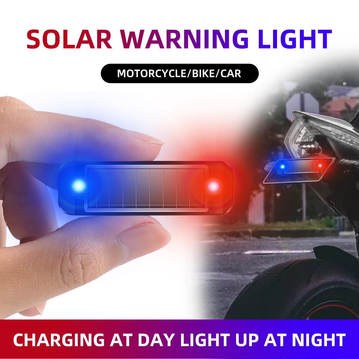 Solar Power Anti-Theft Alarm L - Drone Strobe Light のレビューと価格