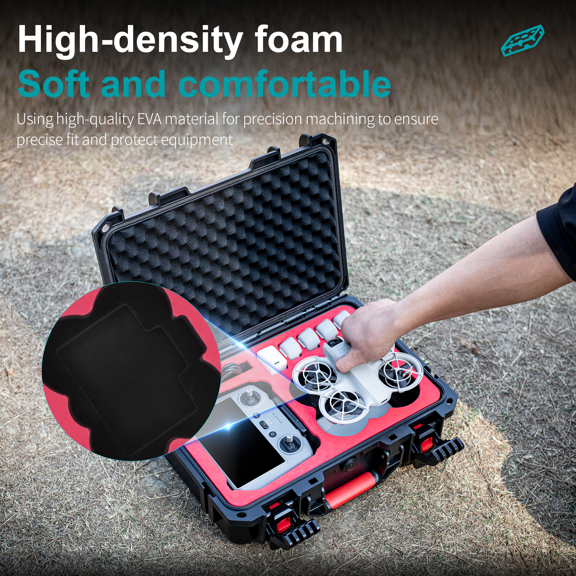 Portable Hard Waterproof Case  - Drone Charging Hub のレビューと価格