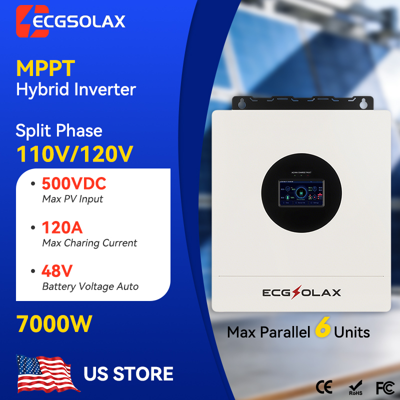 ECGSOLAX 7KW Hybrid Solar Inve - Drone Solar Charger のレビューと価格