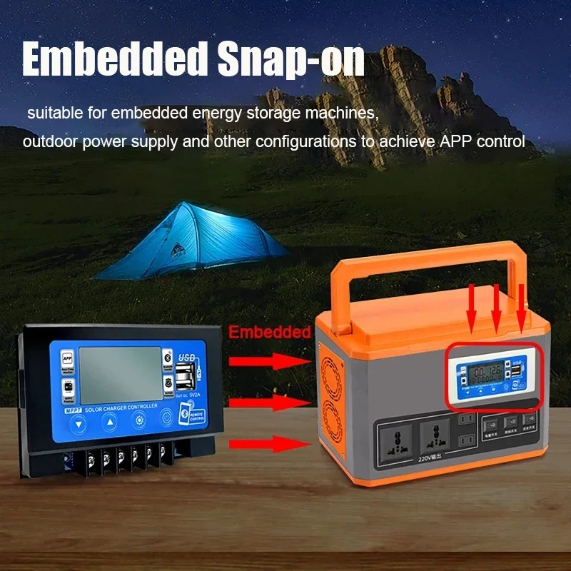 30A 60A Bluetooth WiFi Solar C - Drone Solar Charger のレビューと価格