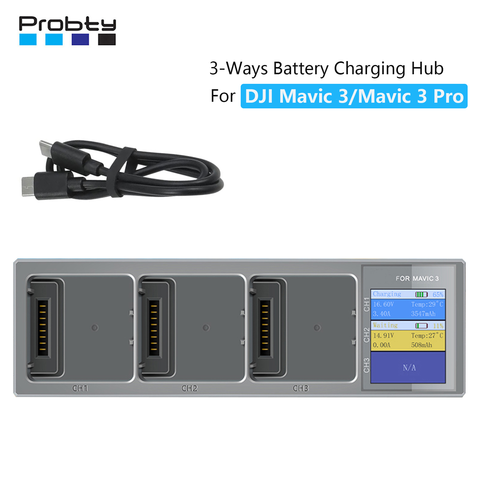 New 3 In 1 Charging Hub for DJ - Drone Charging Hub のレビューと価格