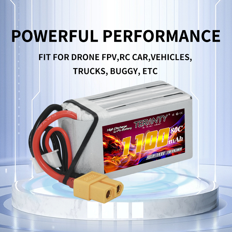 TERANTY 4S 1100mAh 80C/160C Li - Drone Power Bank のレビューと価格