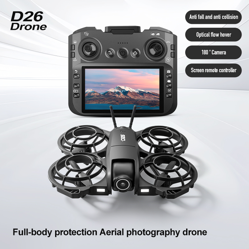 D26 Drone 4K Aerial HD 180° Ca - Drone Power Bank のレビューと価格