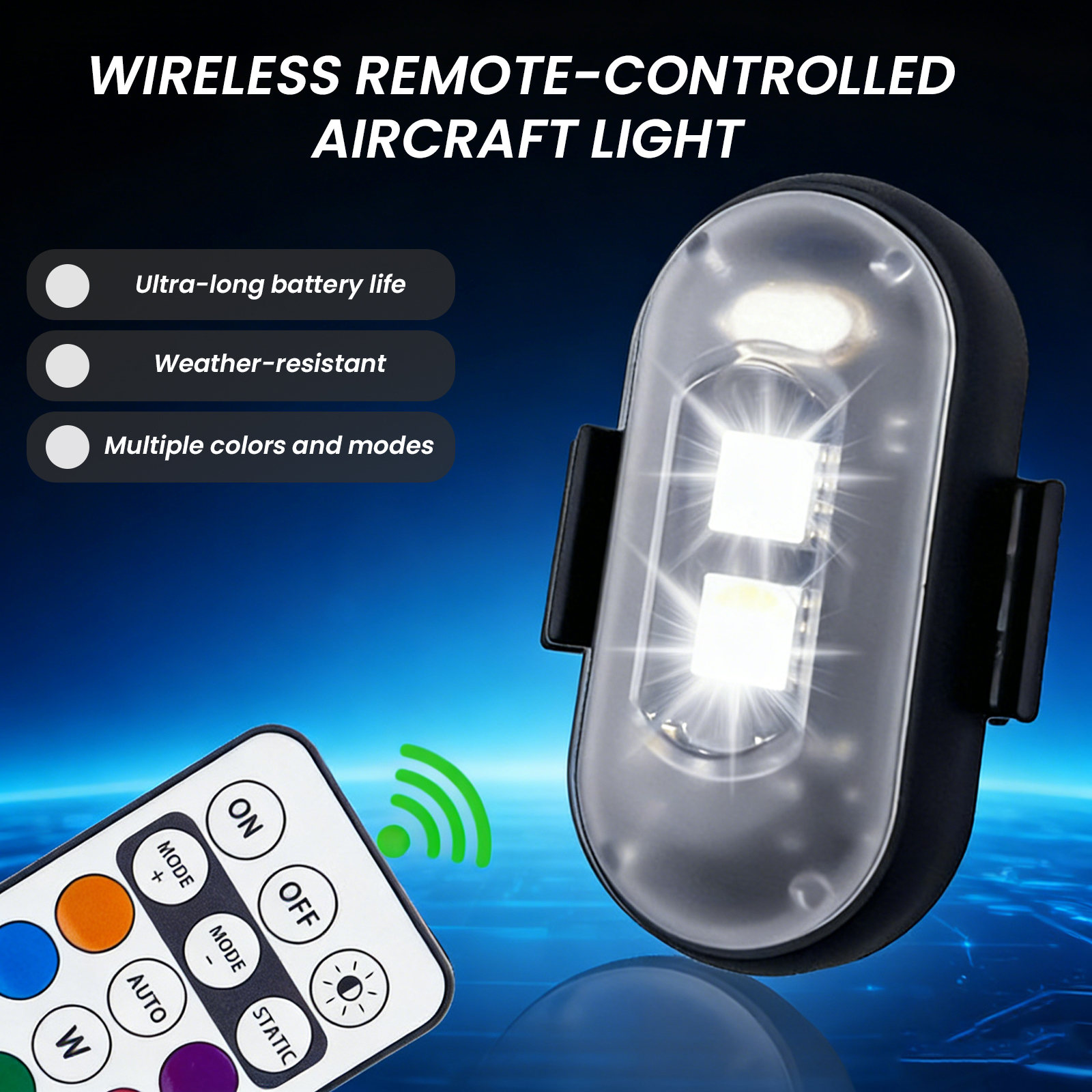 2/4/6PCS Wireless LED Strobe L - Drone Strobe Light のレビューと価格