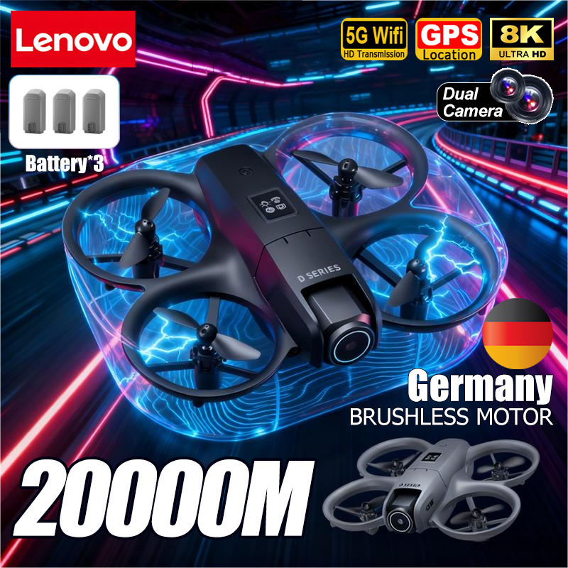 Lenovo D16 GPS Drone 8K Aerial - Drone Power Bank のレビューと価格