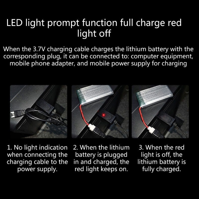 3.7V Lithium Battery USB Charg - Drone Power Bank のレビューと価格