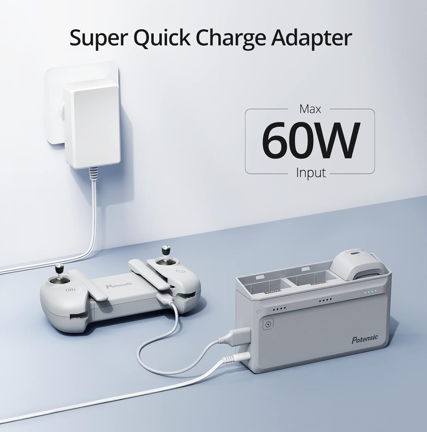 Potensic Original 60W Charging - Drone Charging Hub のレビューと価格
