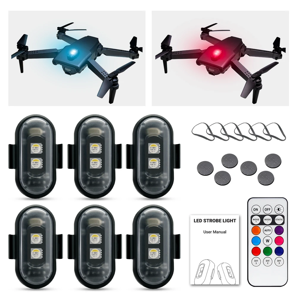Motorcycle Strobe Light, APP C - Drone Strobe Light のレビューと価格