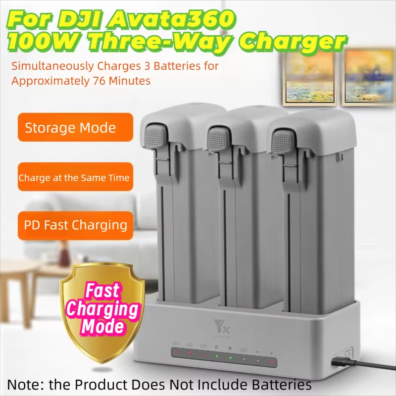 For DJI AVATA360 Drone Battery - Drone Charging Hub のレビューと価格