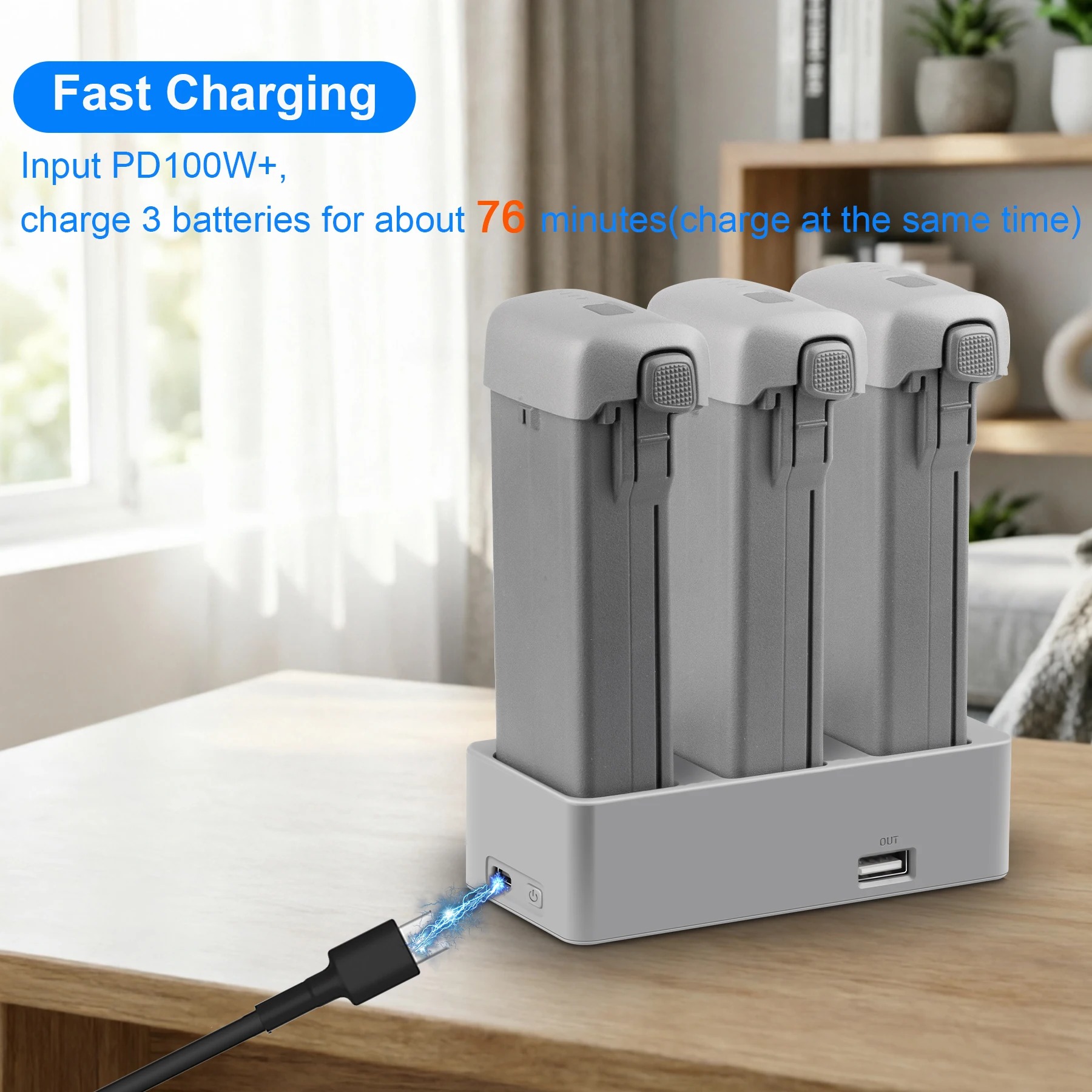 For DJI AVATA360 Drone Battery - Drone Charging Hub のレビューと価格