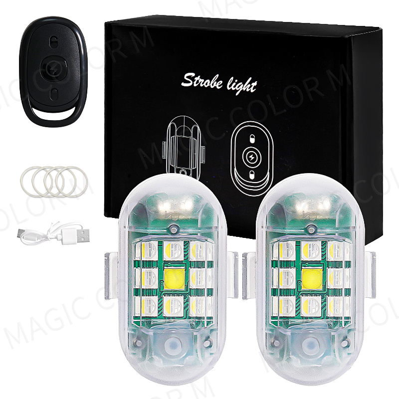 2PCS Wireless LED Strobe Light - Drone Strobe Light のレビューと価格
