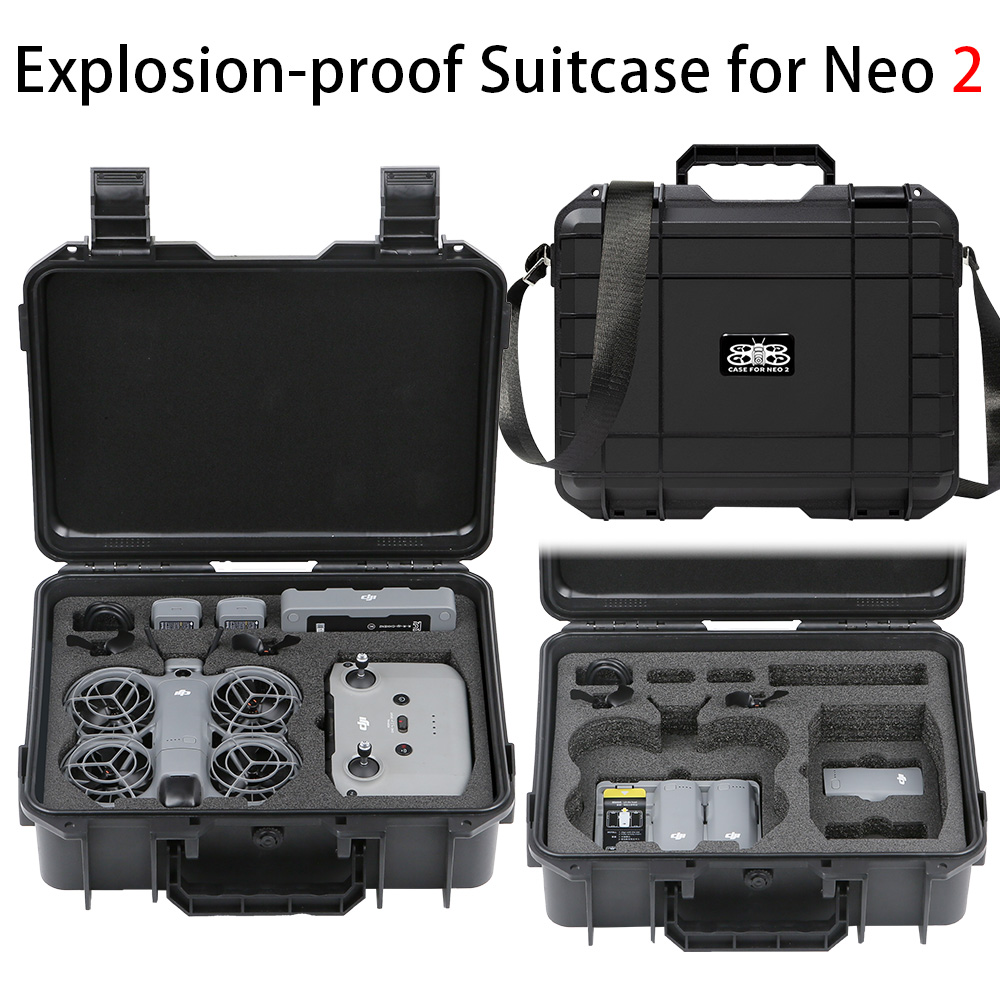 For DJI NEO 2 Case Bag Explosi - Drone Hard Shell Case のレビューと価格