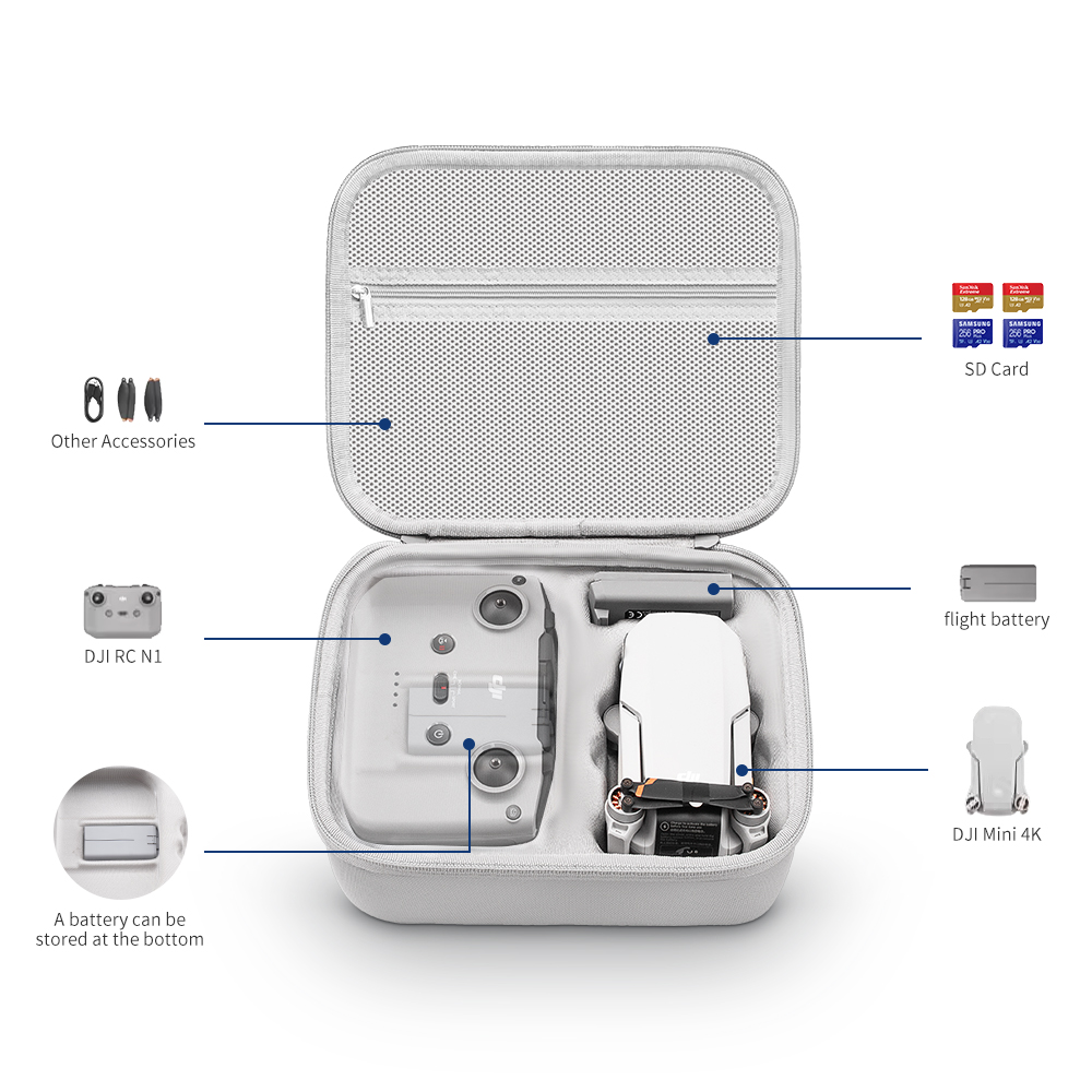 XFJI Storage Bag Protective Ca - Drone Controller Hood のレビューと価格