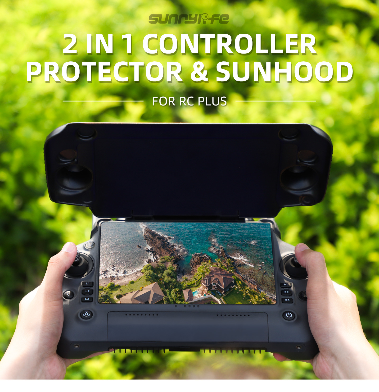 RC Plus Sun Hood Joystick Prot - Drone Sun Shade のレビューと価格