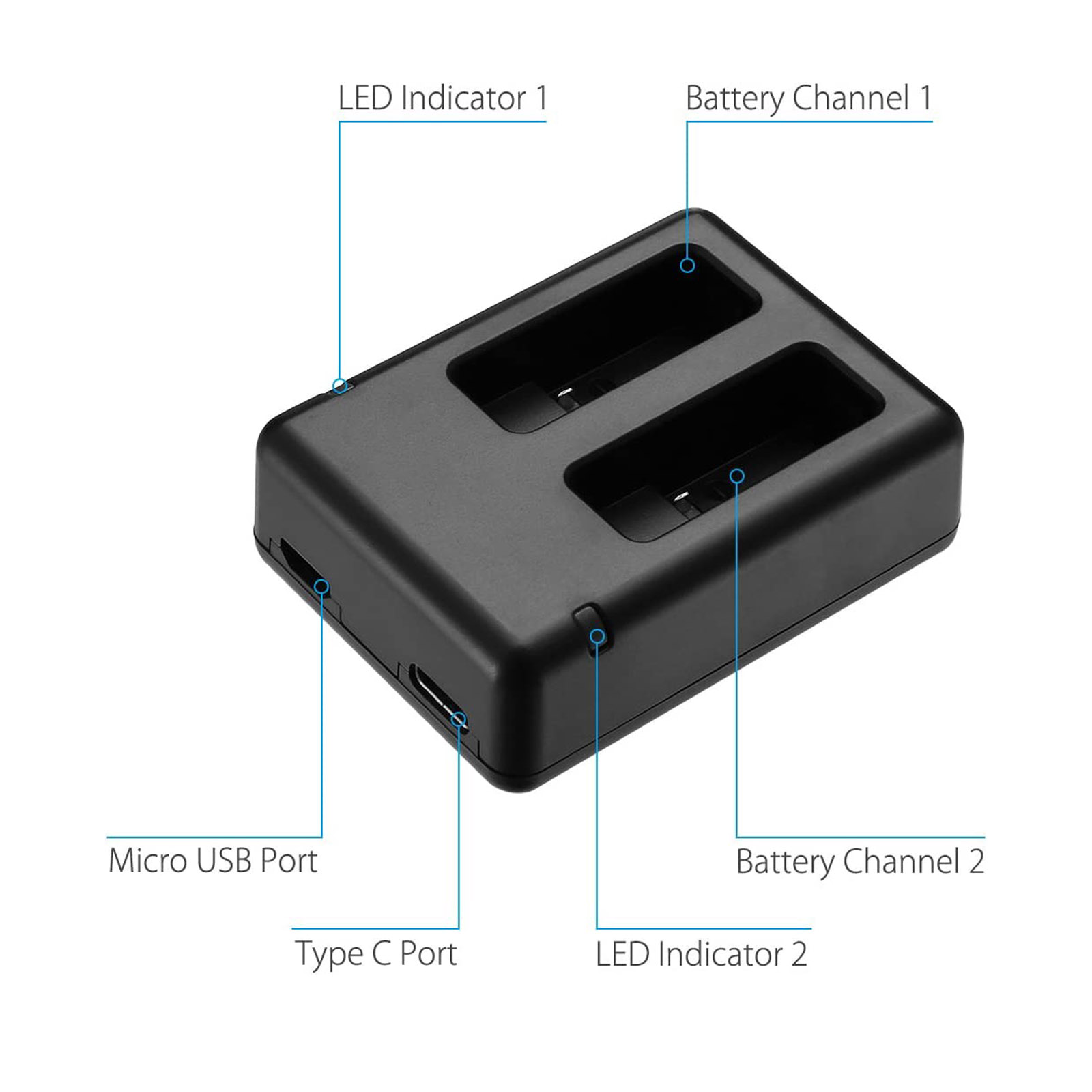 Suitable for GOPRO Hero 5 Char - Drone Battery Charger のレビューと価格