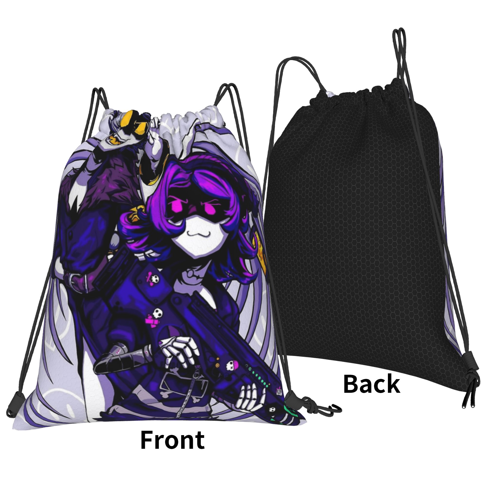 Murder Drones Anime Drawstring - Drone Backpack のレビューと価格