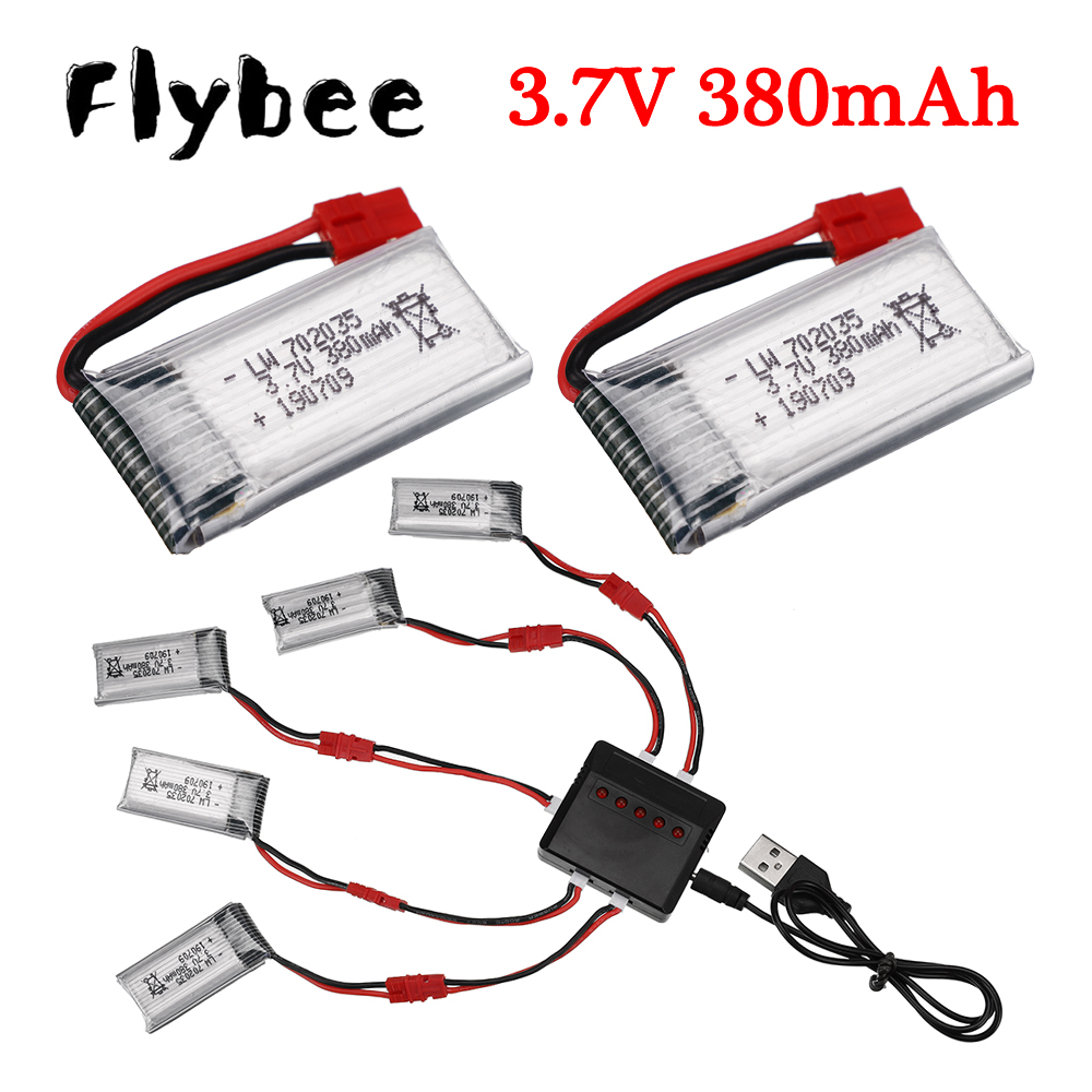 3.7V 380mAh Lipo Battery With  - Drone Battery Charger のレビューと価格