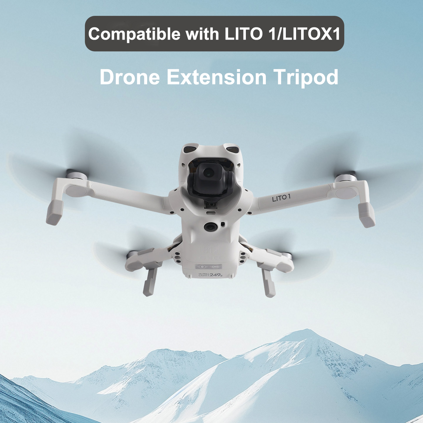 Landing Gear Extender for DJI  - Drone Landing Pad のレビューと価格