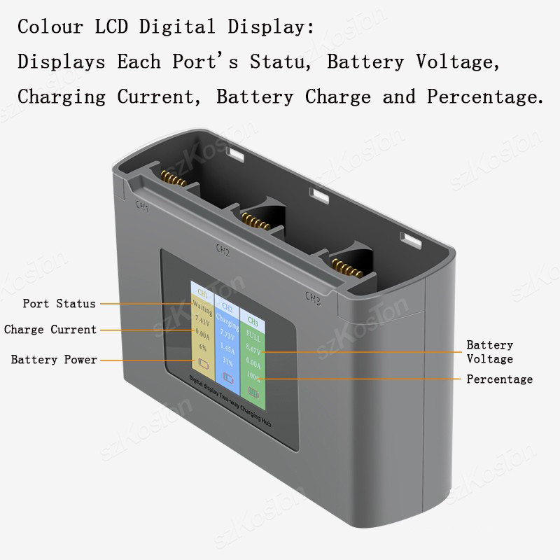 For DJI Mavic Mini 2/SE Mini 4 - Drone Charging Hub のレビューと価格