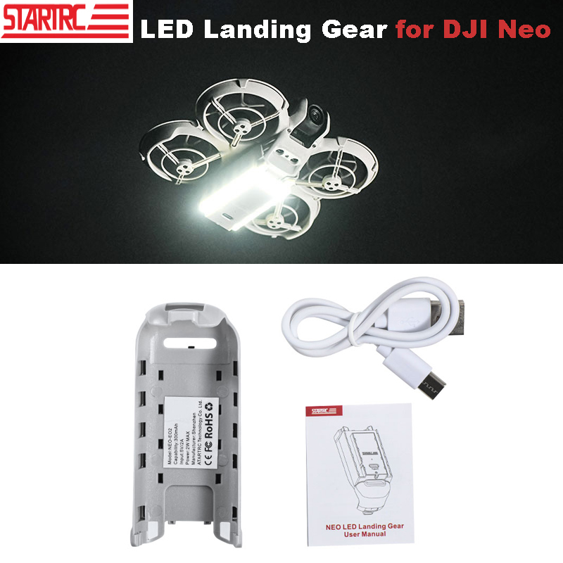 STARTRC LED Landing Gear for D - Drone Beacon Light のレビューと価格