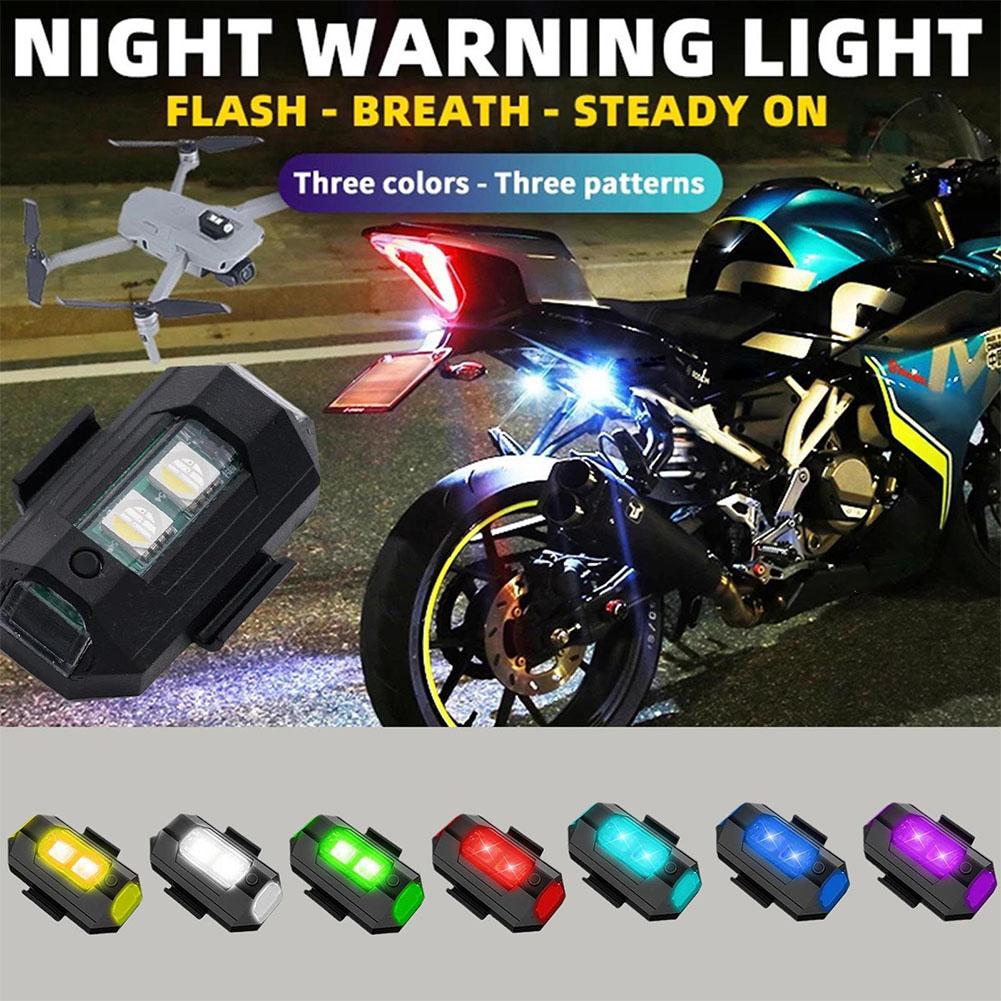 2PCS Mini LED Strobe Lights De - Drone Beacon Light のレビューと価格