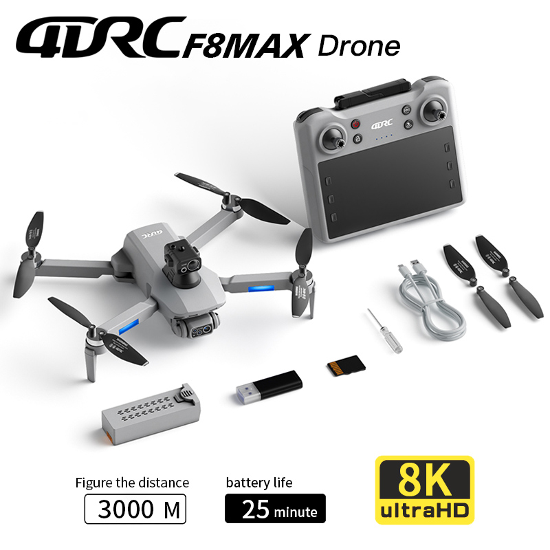 F8 MAX GPS Drone Professional  - Drone Controller Screen のレビューと価格