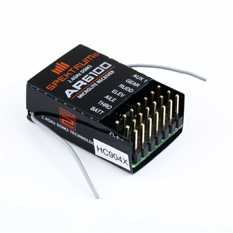 AR6100 DSM2 6CH 2.4GHz Receive - Drone Battery Adapter のレビューと価格