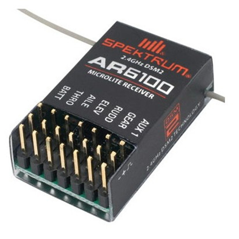 AR6100 DSM2 6CH 2.4GHz Receive - Drone Battery Adapter のレビューと価格